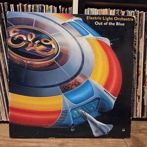 Electric Light Orchestra 'Out of the Blue' Vinyl Album vintage 77